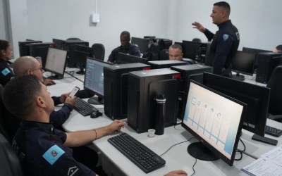 Guarda Civil Municipal de Sarandi recebe capacitação técnica para uso de sistema nacional do Ministério da Justiça